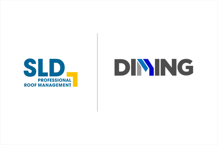 Logo SLD und DIMING D.O.O. Authorized Service Partner for Slovenia region